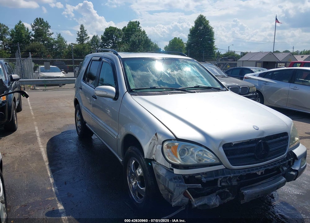 2003 MERCEDES-BENZ ML 320 VIN: 4JGAB54E53A392114