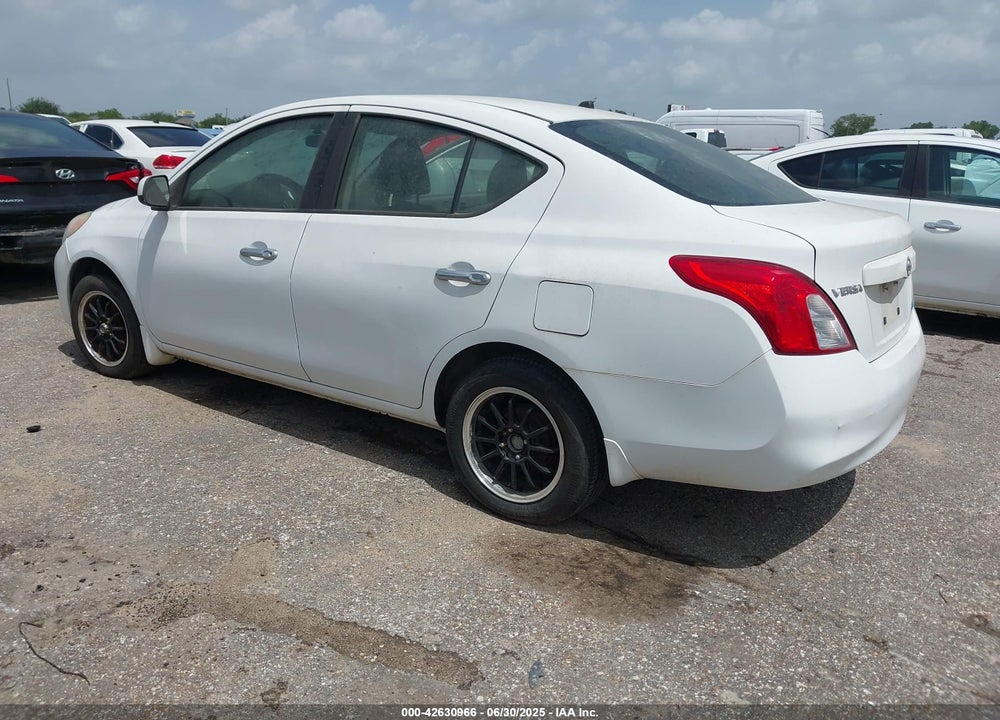 2012 NISSAN VERSA VIN: 3N1CN7AP7CL885651