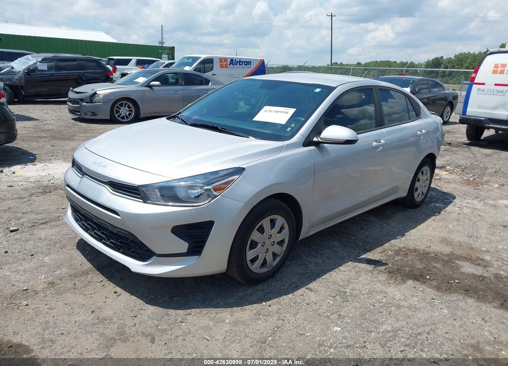 2022 KIA RIO VIN: 3KPA24AD9NE497491