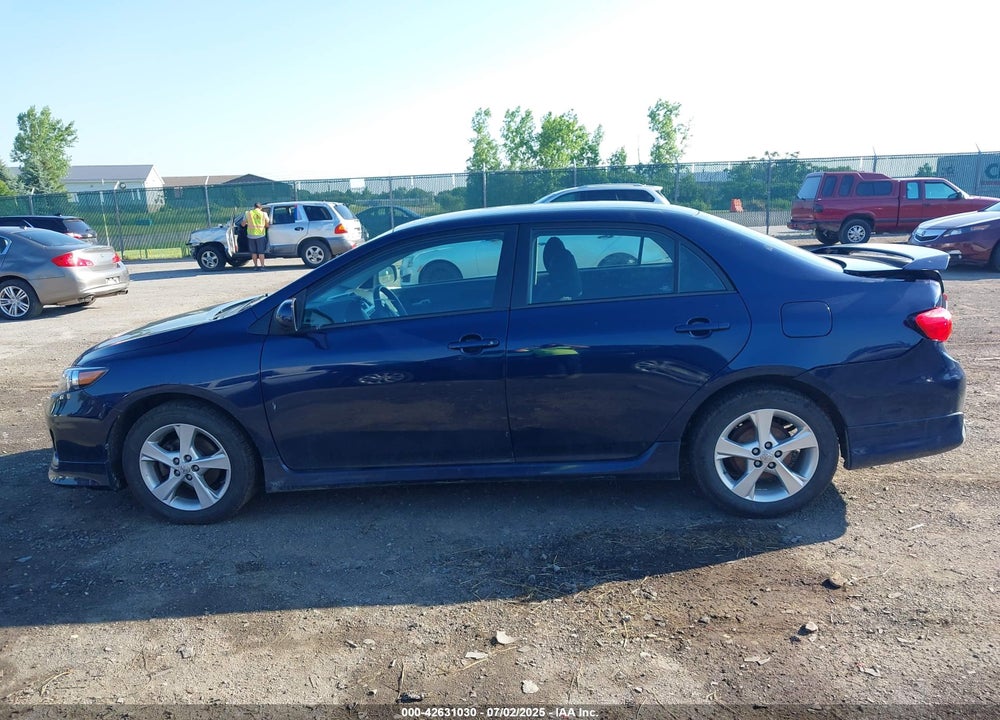 2013 TOYOTA COROLLA S VIN: 2T1BU4EE5DC115228