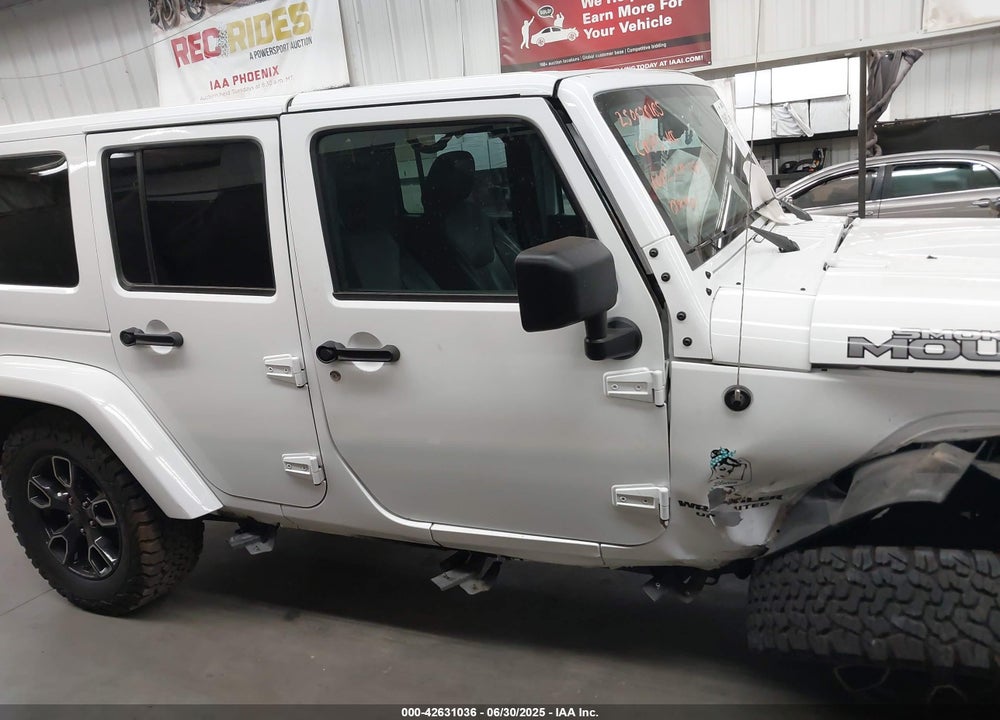 2017 JEEP WRANGLER UNLIMITED VIN: 1C4BJWEG2HL700840