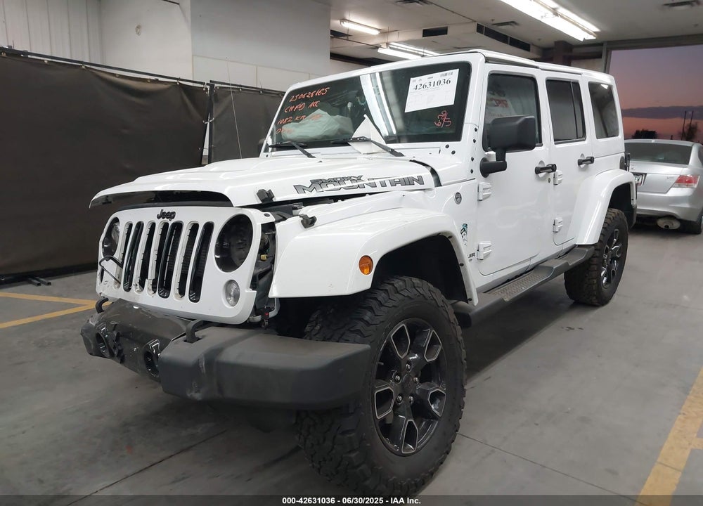 2017 JEEP WRANGLER UNLIMITED VIN: 1C4BJWEG2HL700840