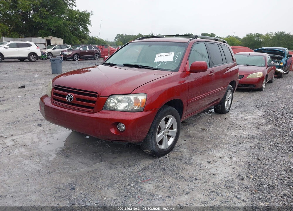 2006 TOYOTA HIGHLANDER VIN: JTEDD21A760137630