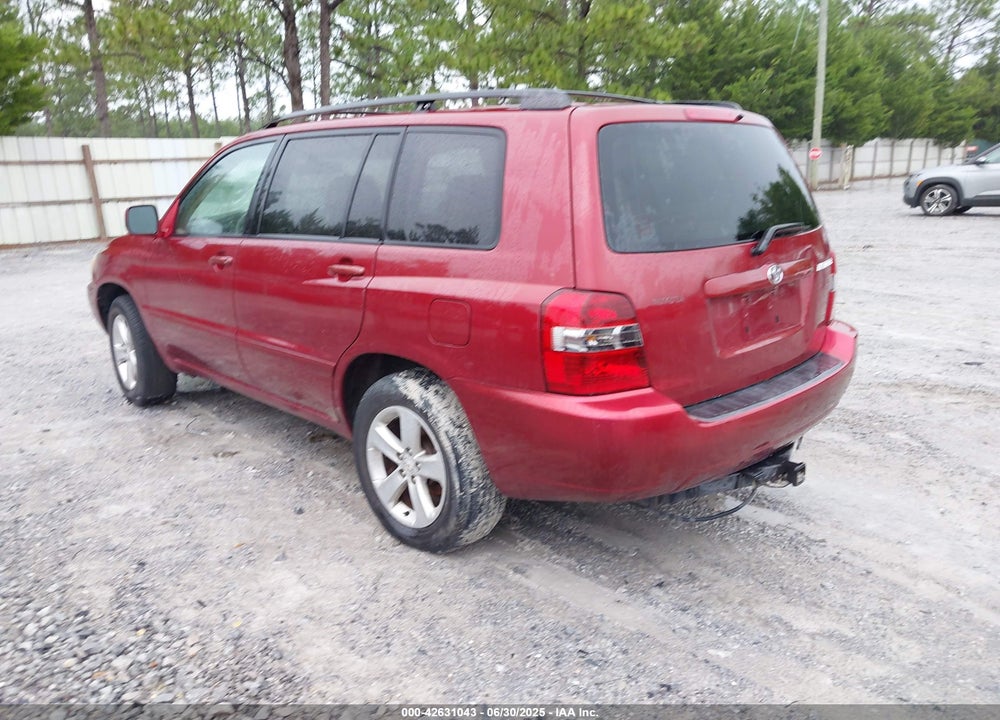 2006 TOYOTA HIGHLANDER VIN: JTEDD21A760137630