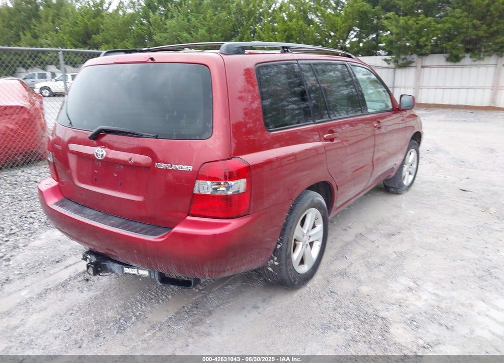 2006 TOYOTA HIGHLANDER VIN: JTEDD21A760137630