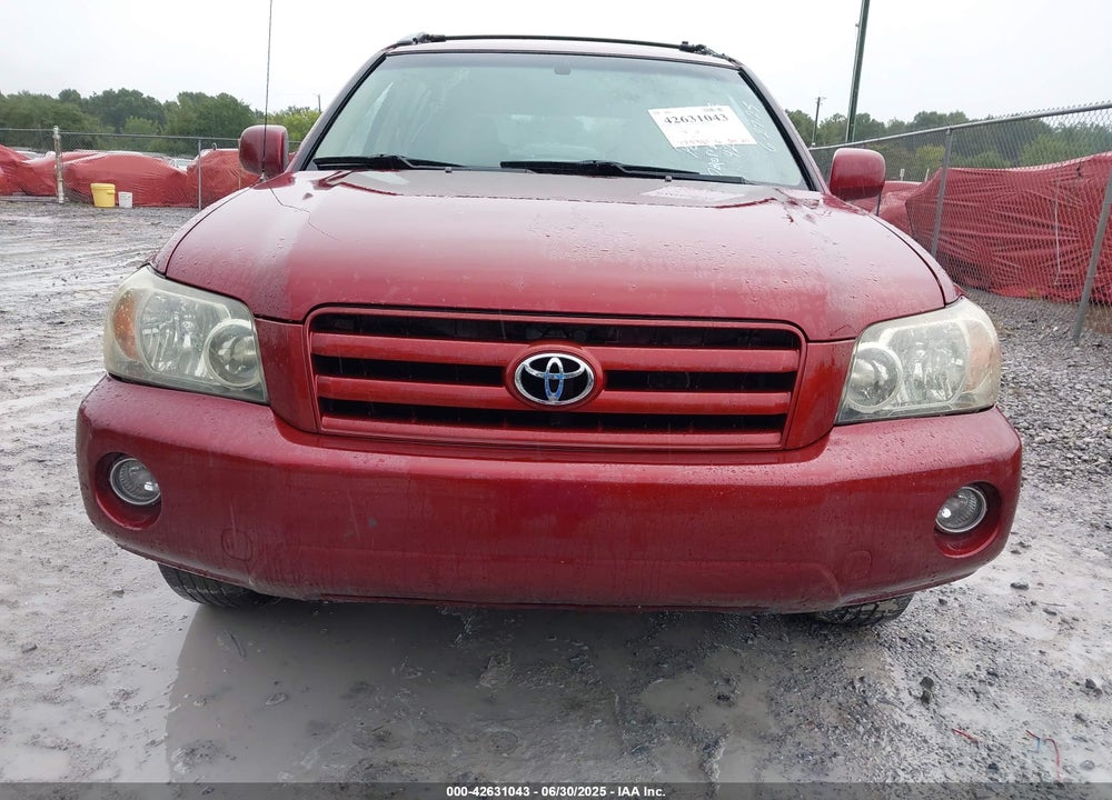 2006 TOYOTA HIGHLANDER VIN: JTEDD21A760137630