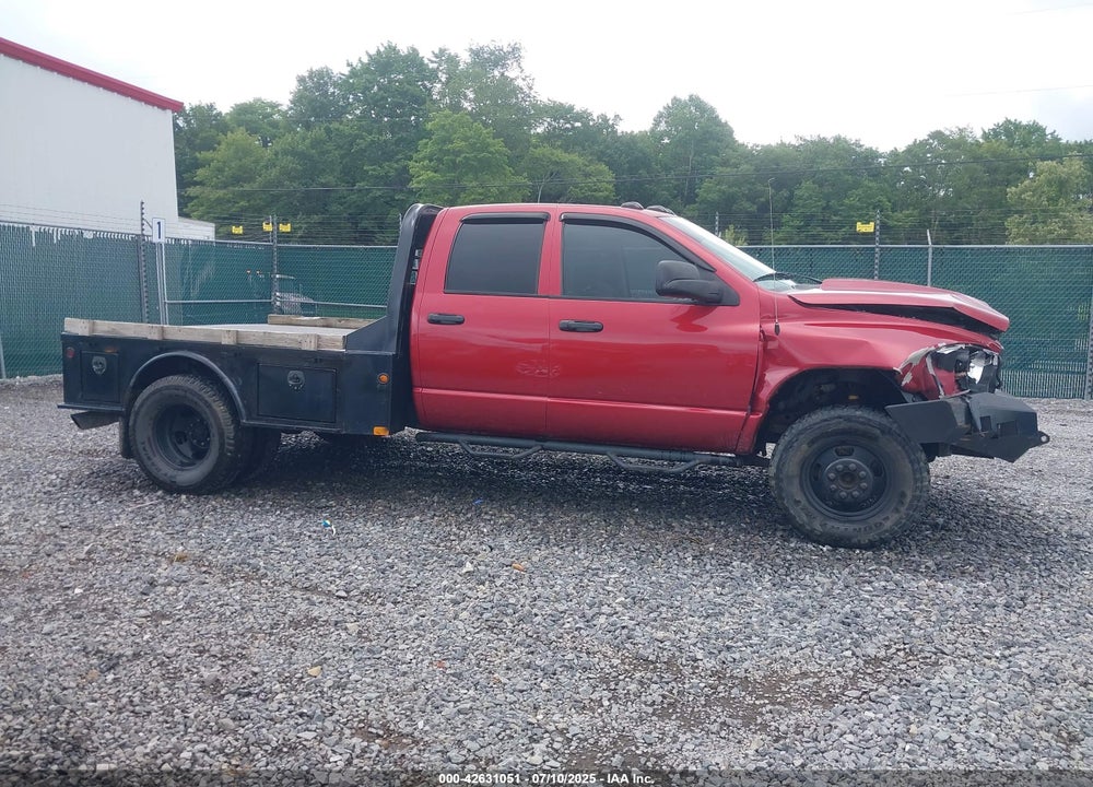 2008 DODGE RAM 3500 SLT VIN: 3D7MX48A08G122985