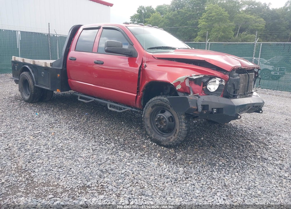 2008 DODGE RAM 3500 SLT VIN: 3D7MX48A08G122985