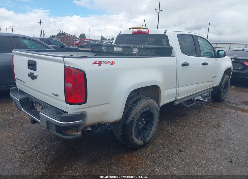 2019 CHEVROLET COLORADO VIN: 1GCGTBEN3K1307536