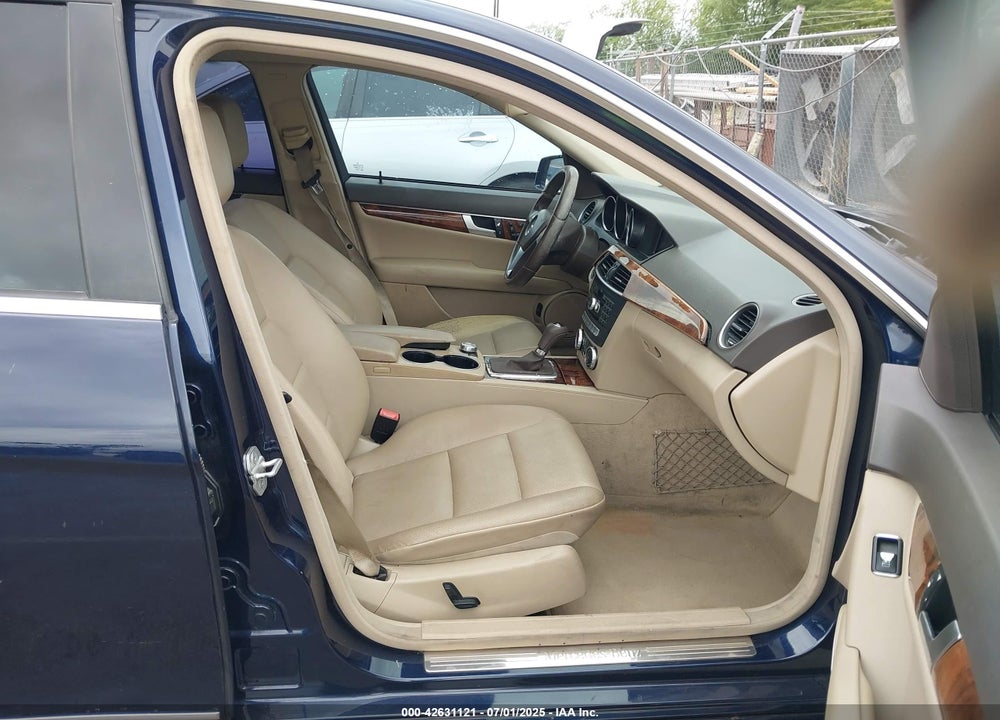 2012 MERCEDES-BENZ C CLASS VIN: WDDGF4HB3CR234925
