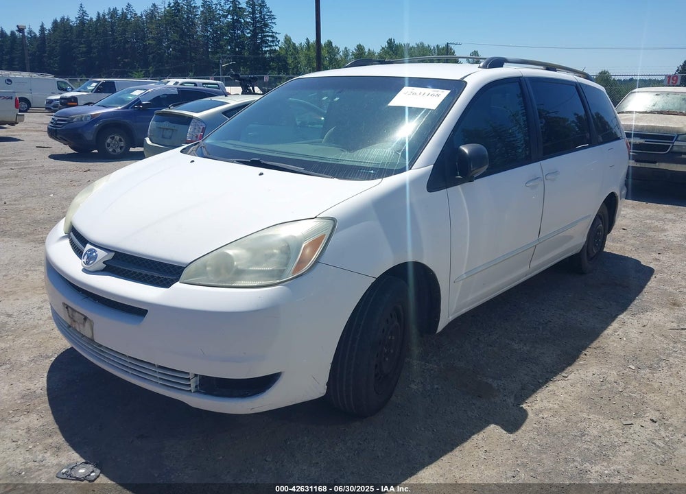 2004 TOYOTA SIENNA LE VIN: 5TDZA23C34S052800