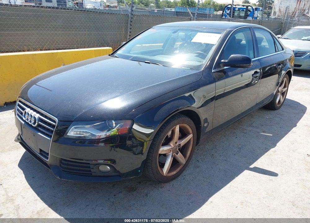 2010 AUDI A4 VIN: WAUFFAFL8AN044989