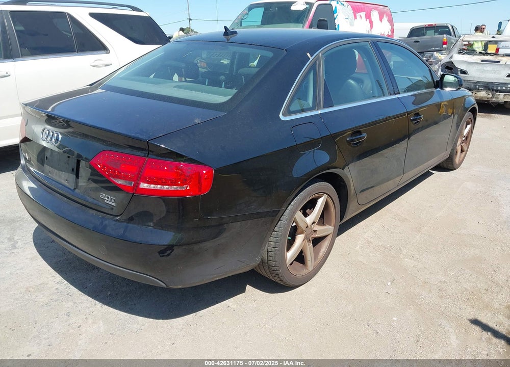 2010 AUDI A4 VIN: WAUFFAFL8AN044989