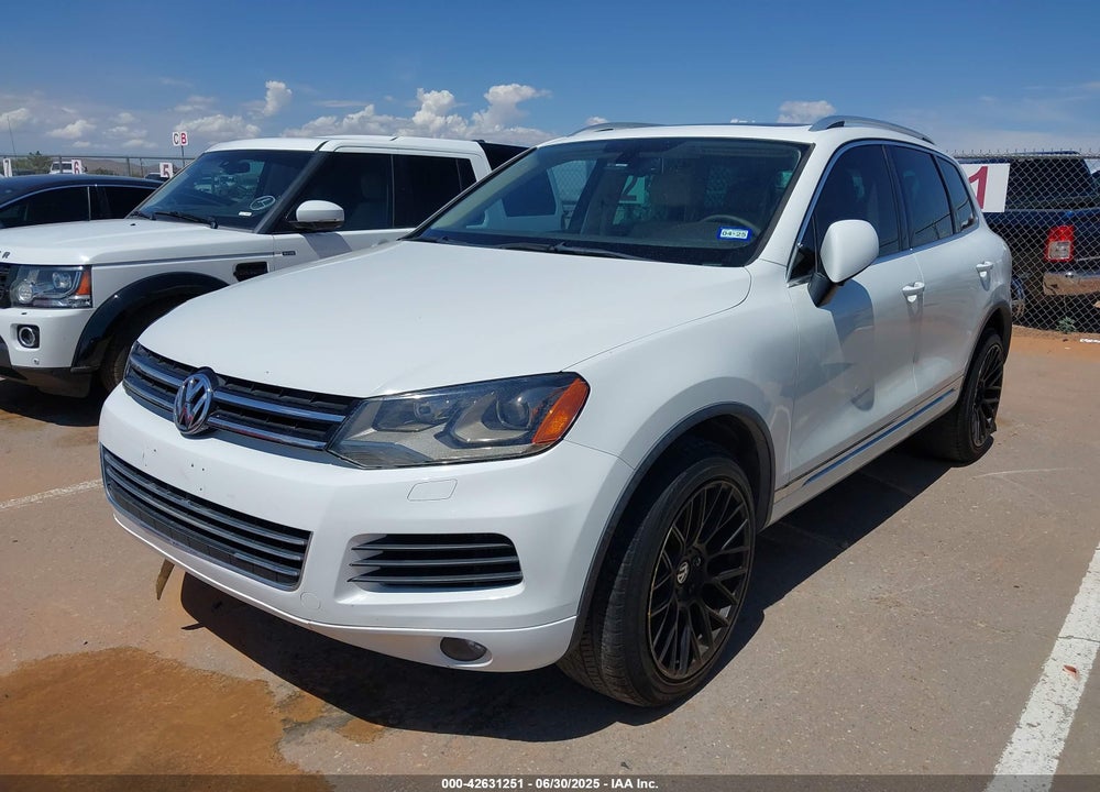 2012 VOLKSWAGEN TOUAREG TDI LUX VIN: WVGEK9BP7CD007874