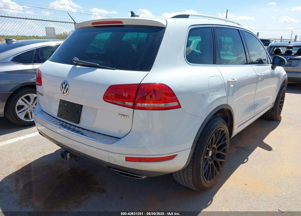 2012 VOLKSWAGEN TOUAREG TDI LUX VIN: WVGEK9BP7CD007874