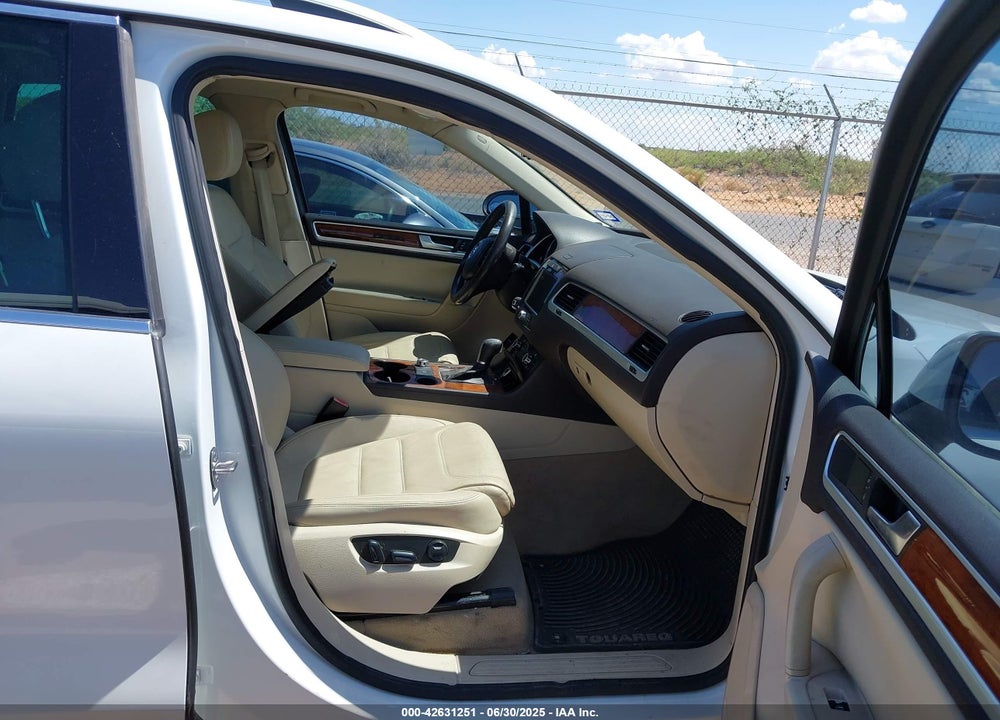 2012 VOLKSWAGEN TOUAREG TDI LUX VIN: WVGEK9BP7CD007874