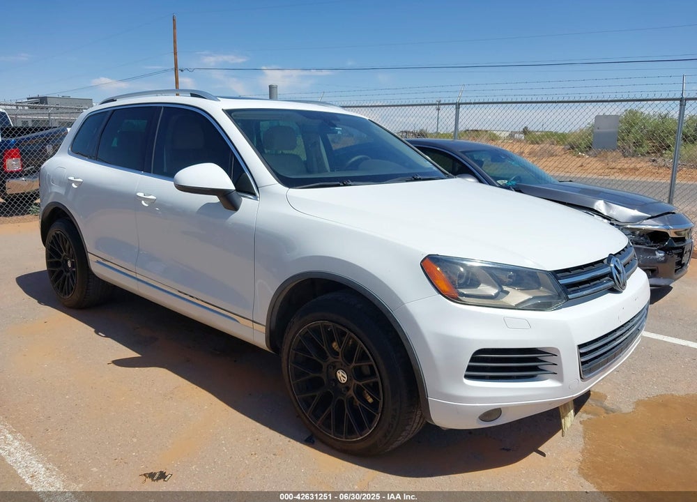 2012 VOLKSWAGEN TOUAREG TDI LUX VIN: WVGEK9BP7CD007874