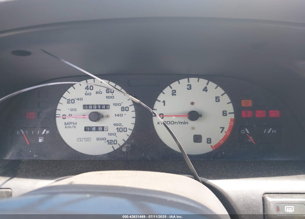 1998 NISSAN ALTIMA GLE/GXE/SE/XE VIN: 1N4DL01D5WC218779