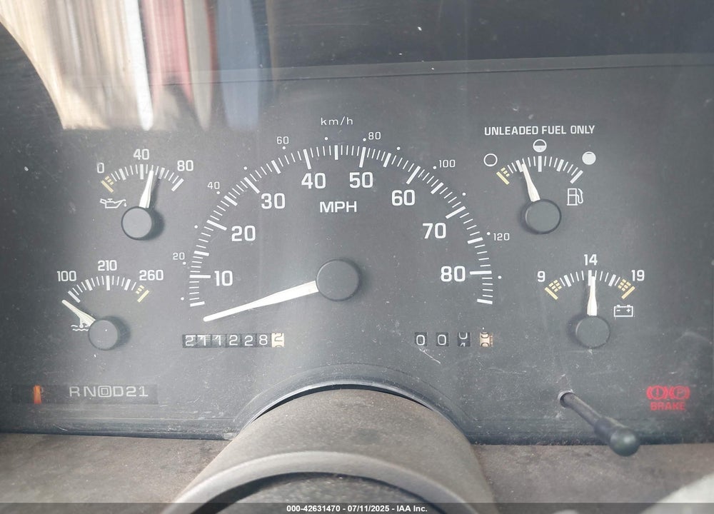 1994 GMC SIERRA C1500 VIN: 1GTDC14Z6RZ529615