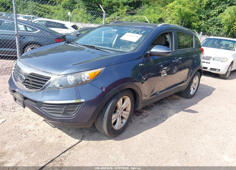 2011 KIA SPORTAGE VIN: KNDPBCA27B7084855