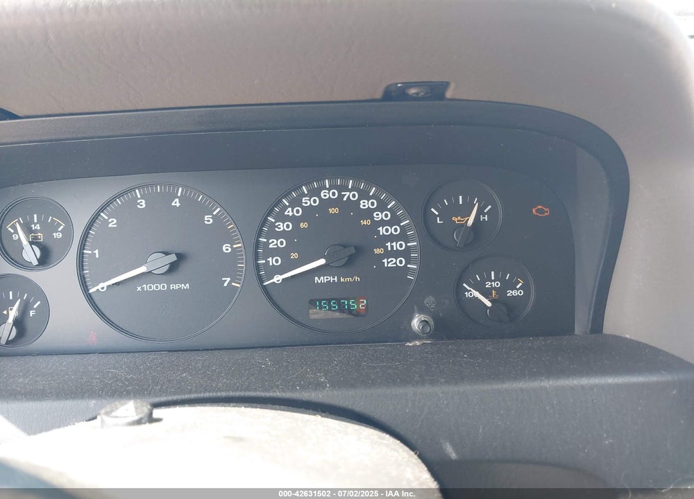 2002 JEEP GRAND CHEROKEE LAREDO VIN: 1J4GW48SX2C206755