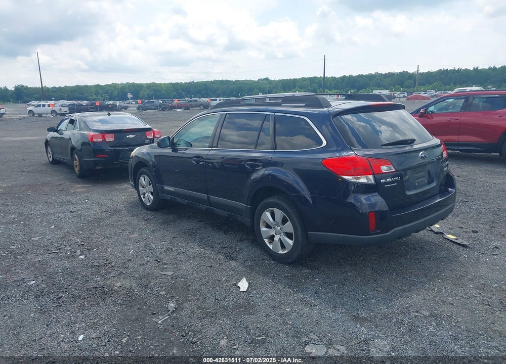 2012 SUBARU OUTBACK VIN: 4S4BRBBC0C3275724