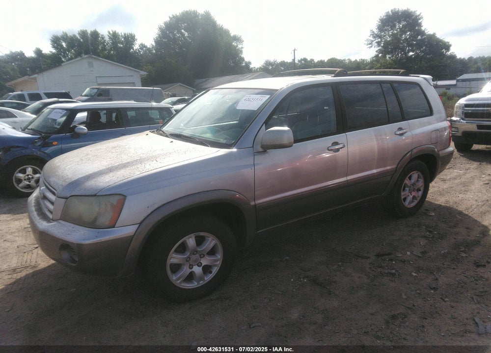 2002 TOYOTA HIGHLANDER V6 VIN: JTEGF21A220059842