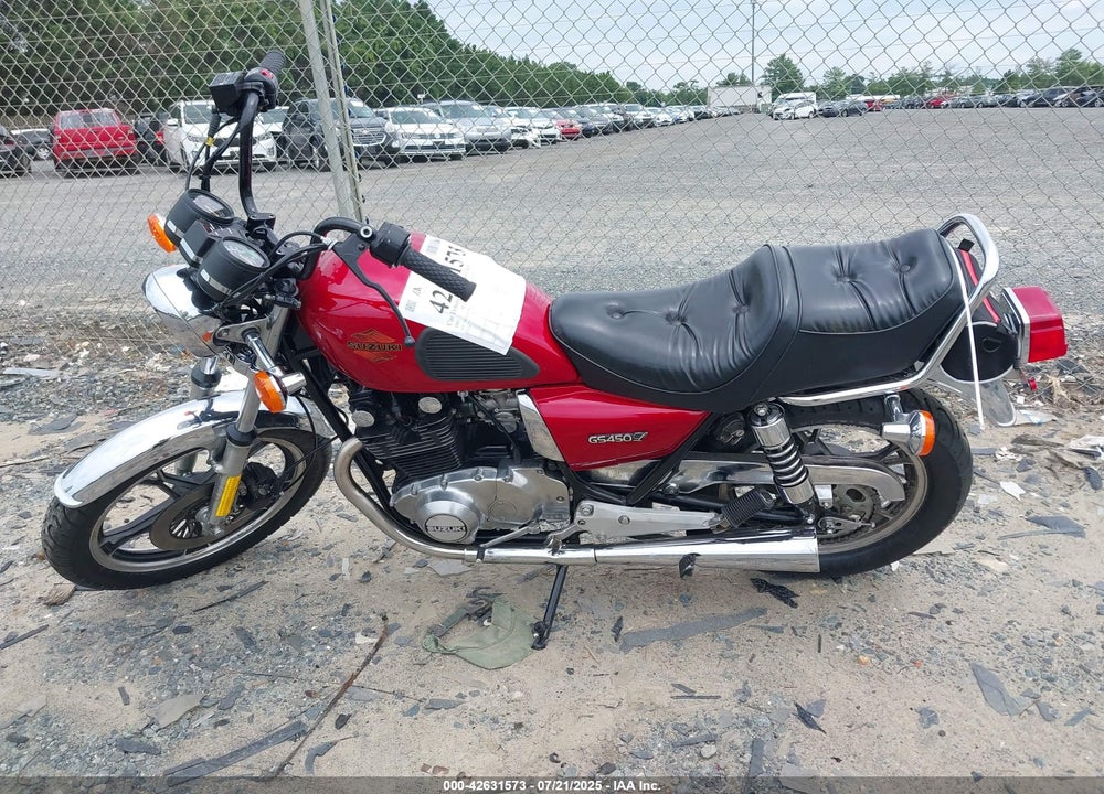 1985 SUZUKI GS450 VIN: JS1GL51L0F2101736