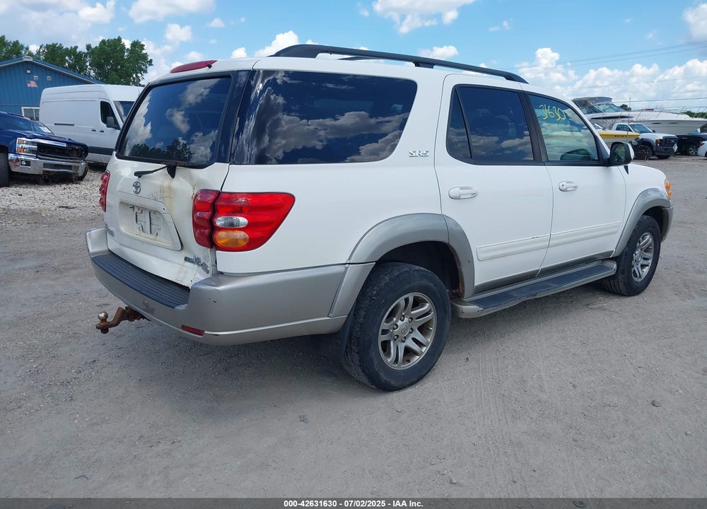2004 TOYOTA SEQUOIA SR5 V8 VIN: 5TDBT44A24S207048