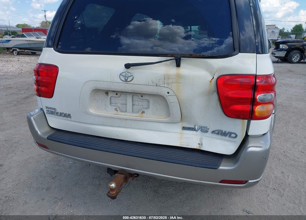 2004 TOYOTA SEQUOIA SR5 V8 VIN: 5TDBT44A24S207048