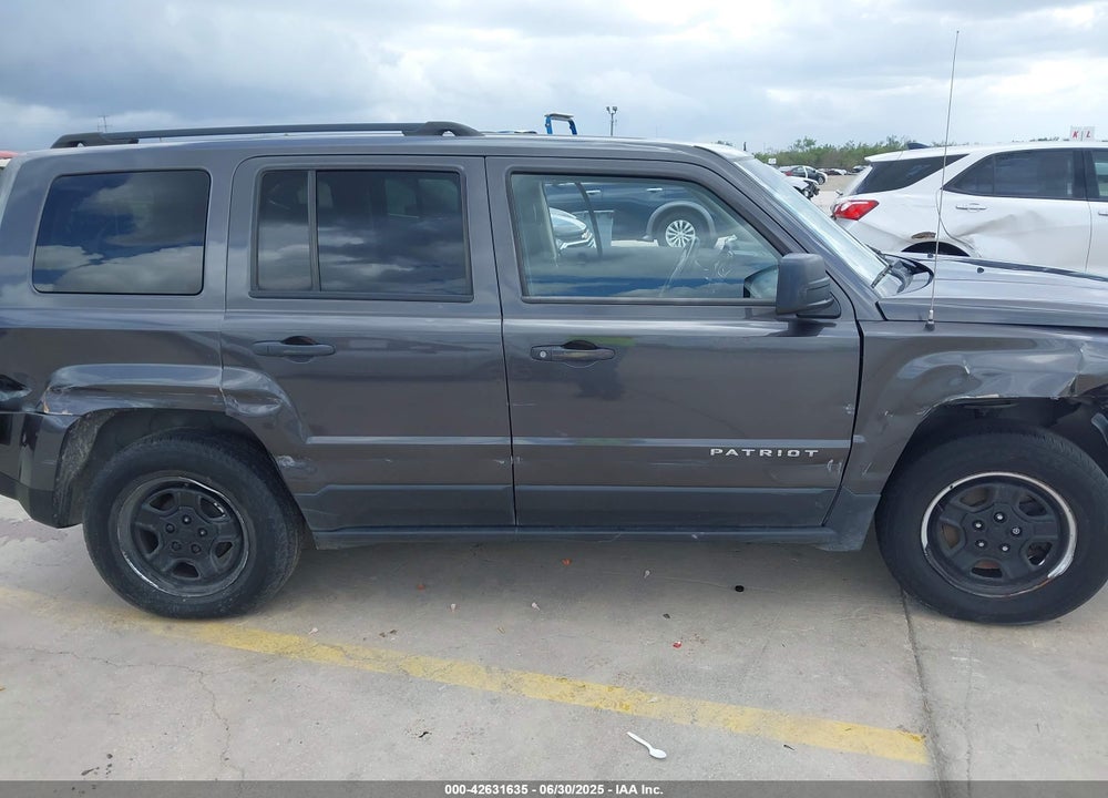 2017 JEEP PATRIOT VIN: 1C4NJPBA0HD118829