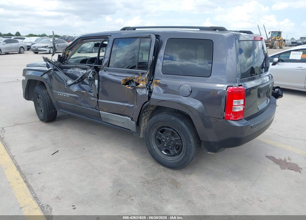 2017 JEEP PATRIOT VIN: 1C4NJPBA0HD118829