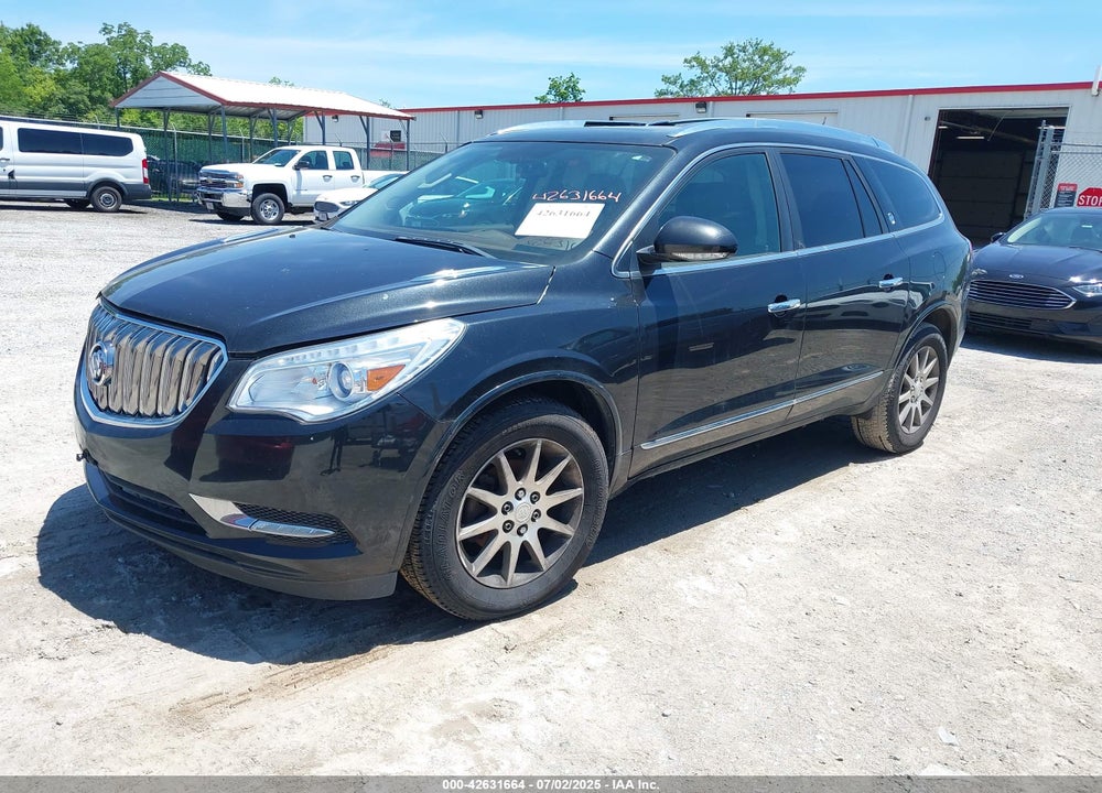 2014 BUICK ENCLAVE LEATHER VIN: 5GAKRBKD8EJ160107