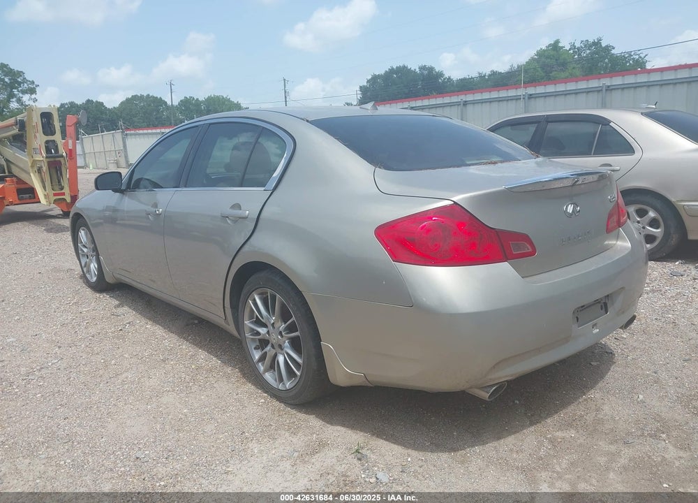 2008 INFINITI G35 VIN: JNKBV61E48M208795
