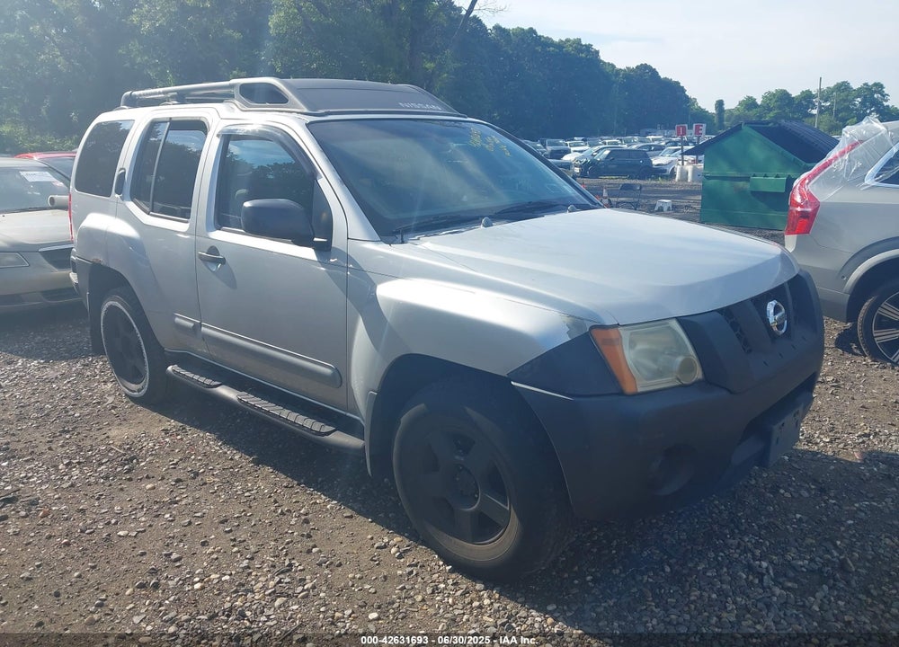 2005 NISSAN XTERRA S VIN: 5N1AN08W55C603395