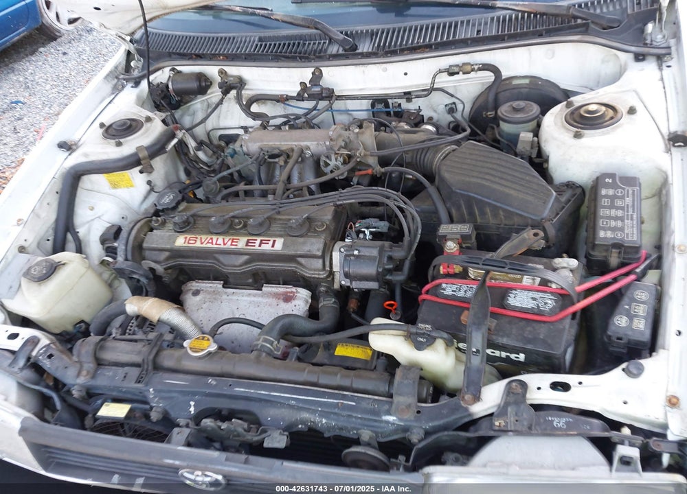 1991 TOYOTA COROLLA DLX VIN: JT2AE94A6M3472035