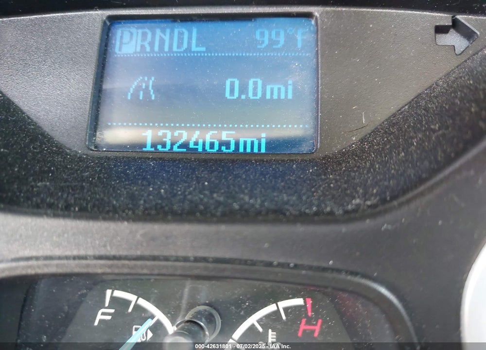 2013 FORD FOCUS VIN: 1FADP3E22DL130154