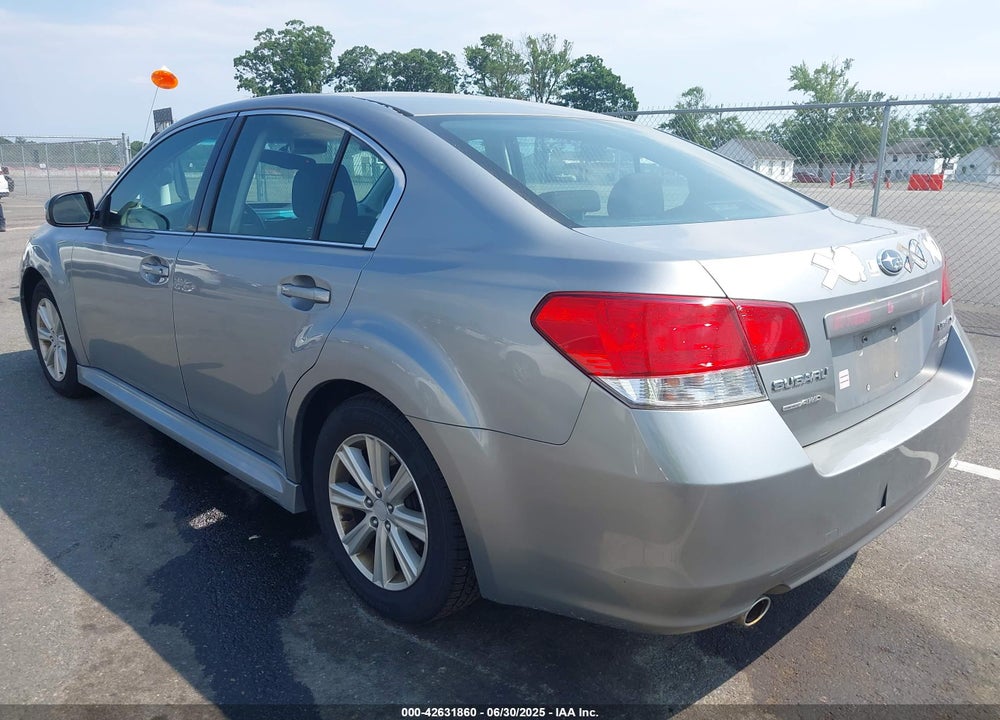 2011 SUBARU LEGACY VIN: 4S3BMBC63B3219089