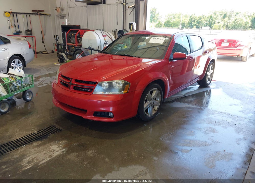 2013 DODGE AVENGER VIN: 1C3CDZCG2DN631196