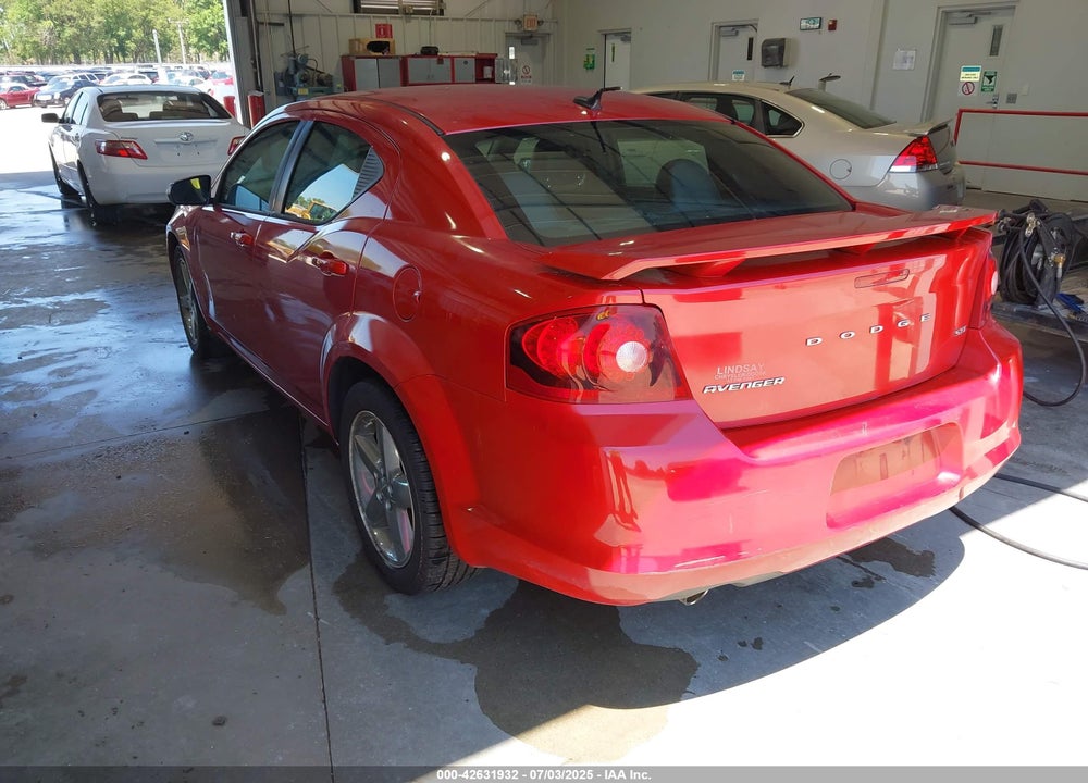 2013 DODGE AVENGER VIN: 1C3CDZCG2DN631196