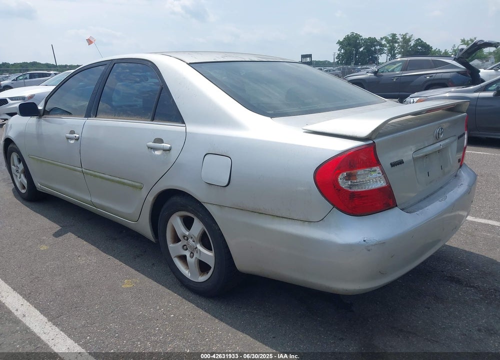 2002 TOYOTA CAMRY SE V6 VIN: 4T1BF30K92U501633