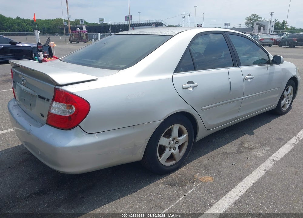 2002 TOYOTA CAMRY SE V6 VIN: 4T1BF30K92U501633