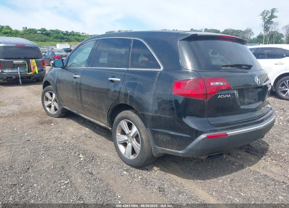 2011 ACURA MDX VIN: 2HNYD2H26BH543726