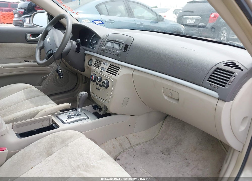 2007 HYUNDAI SONATA VIN: 5NPET46C97H294436