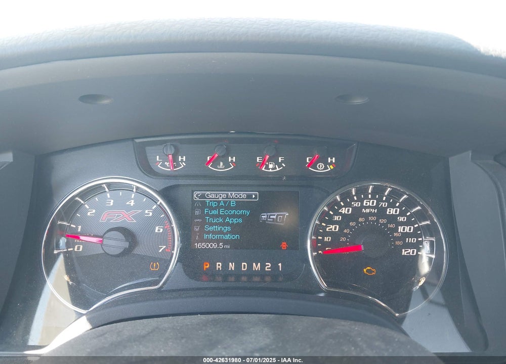 2012 FORD F150 VIN: 1FTFW1ET4CFC54040