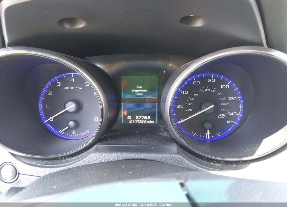 2015 SUBARU OUTBACK VIN: 4S4BSACC4F3212224