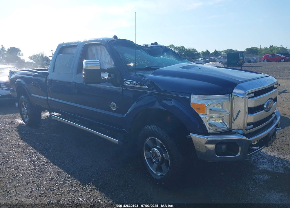 2011 FORD F-350 LARIAT VIN: 1FT8W3BT5BEC50088