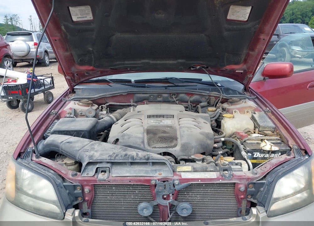 2002 SUBARU OUTBACK H6-3.0 L.L. BEAN EDITION VIN: 4S3BH806127643939