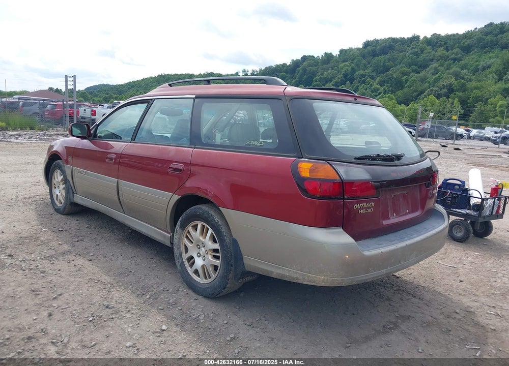 2002 SUBARU OUTBACK H6-3.0 L.L. BEAN EDITION VIN: 4S3BH806127643939