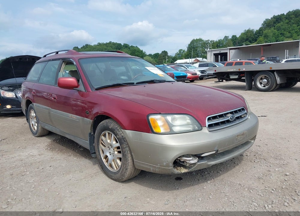 2002 SUBARU OUTBACK H6-3.0 L.L. BEAN EDITION VIN: 4S3BH806127643939